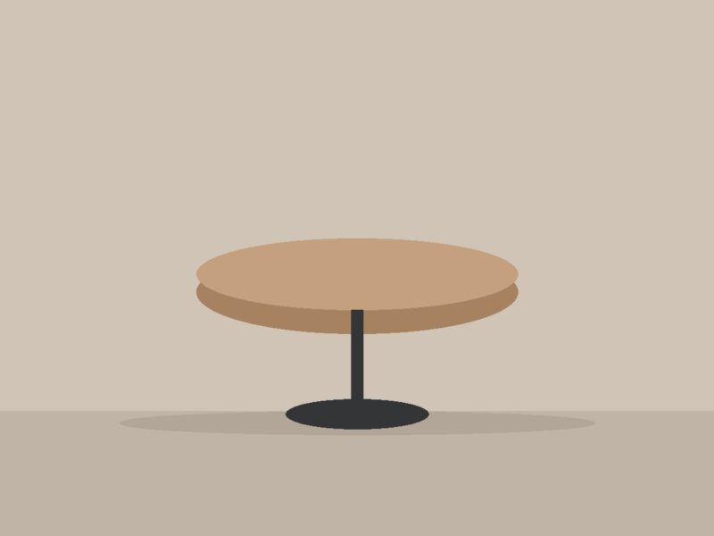 Mesa de centro Orbe