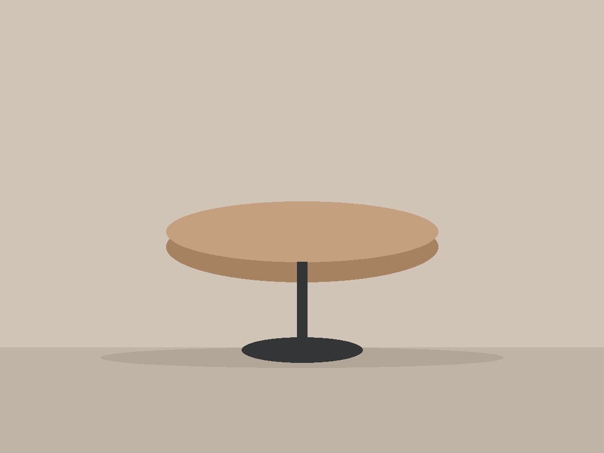 Mesa de centro Orbe